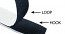 SELF ADHESIVE HOOK-LOOP: 2” (50mm) Hook - Loop