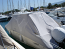  Boston Whaler 320 Cover easy removable in two pieces. 
